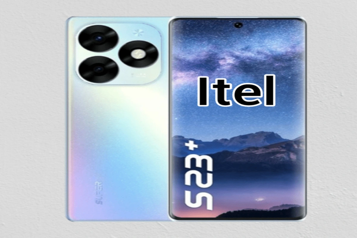 Itel S23 Plus mobile with curved AMOLED display